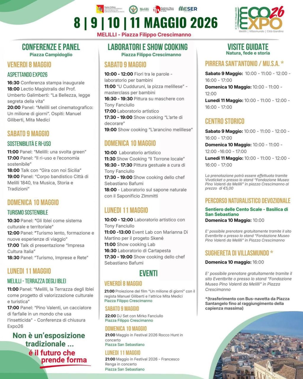EcoExpo26 Melilli: INVITO AI SOCI DOMENICA 10 MAGGIO h.17,00