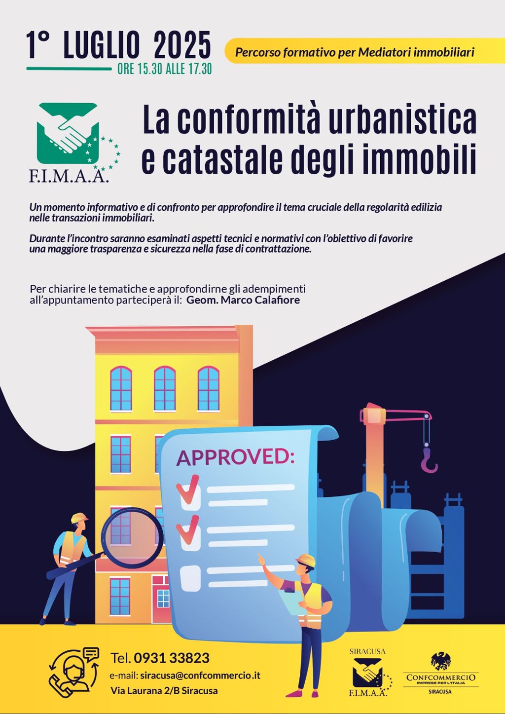 EVENTO FORMATIVO F.I.M.A.A. 1 LUGLIO 2025 h.15.30