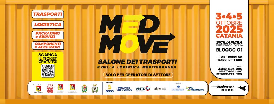 MEDMOVE IL SALONE DEI TRASPORTI E DELLA LOGISTICA MEDITERRANEA