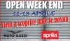 OPEN WEEKEND 11-12-13 APRILE 2014