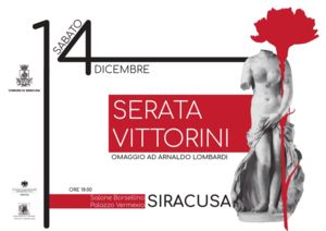 Serata Vittorini : Omaggio ad Arnaldo Lombardi