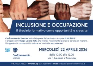 INVITO MERCOLEDì 22 APRILE H.10.00: PROGETTO PUOI PLUS