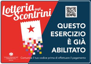 Avvio alla Lotteria degli Scontrini - cartelli 