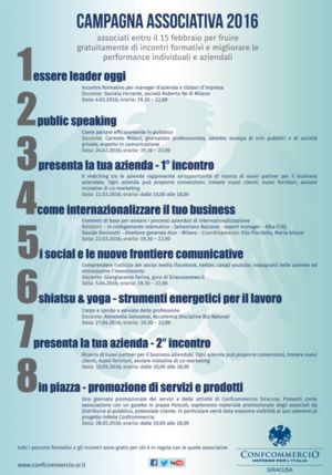 Campagna Associativa 2016