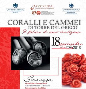 Federpreziosi: Incontro sulla storia e lavorazione di corallo e cammeo.